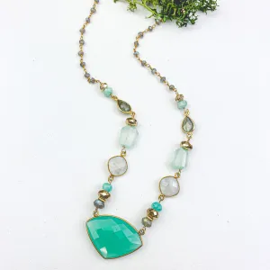 Peruvian Chalcedony Forever Spring Limited Edition Necklace