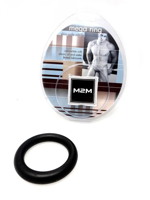 Ring Mega Nitrile Medium Black