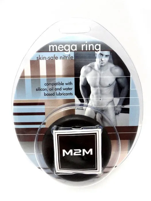 Ring Mega Nitrile Medium Black