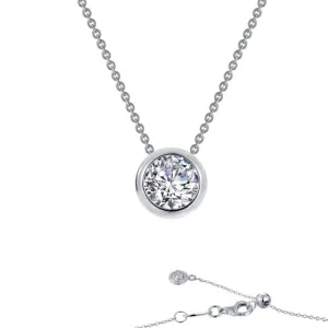 Solitaire Slider Necklace