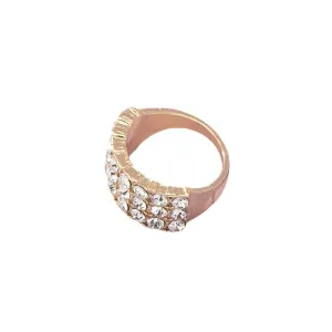 Zircon Wide Face Ring Set - Vienna Verve Collection